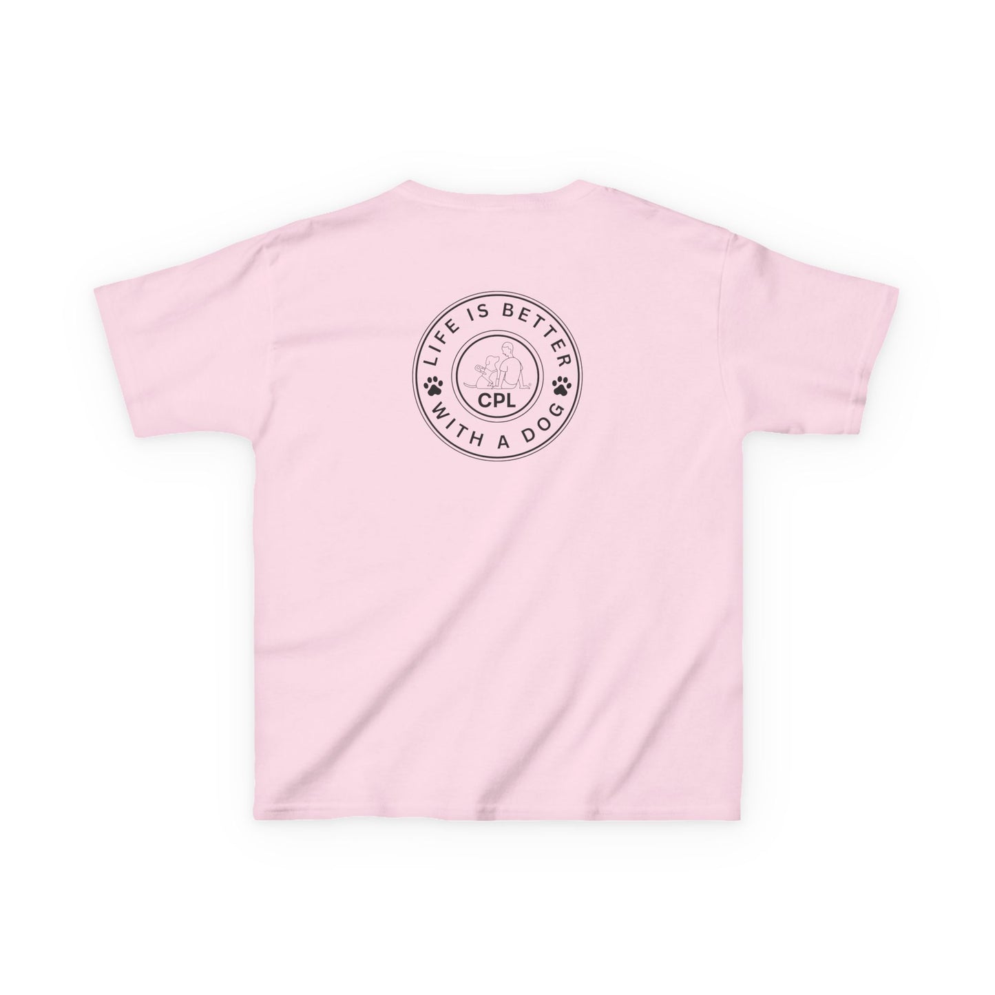 Life is Better with a Dog Kids Gildan T-Shirt