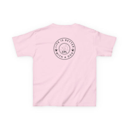 Life is Better with a Dog Kids Gildan T-Shirt