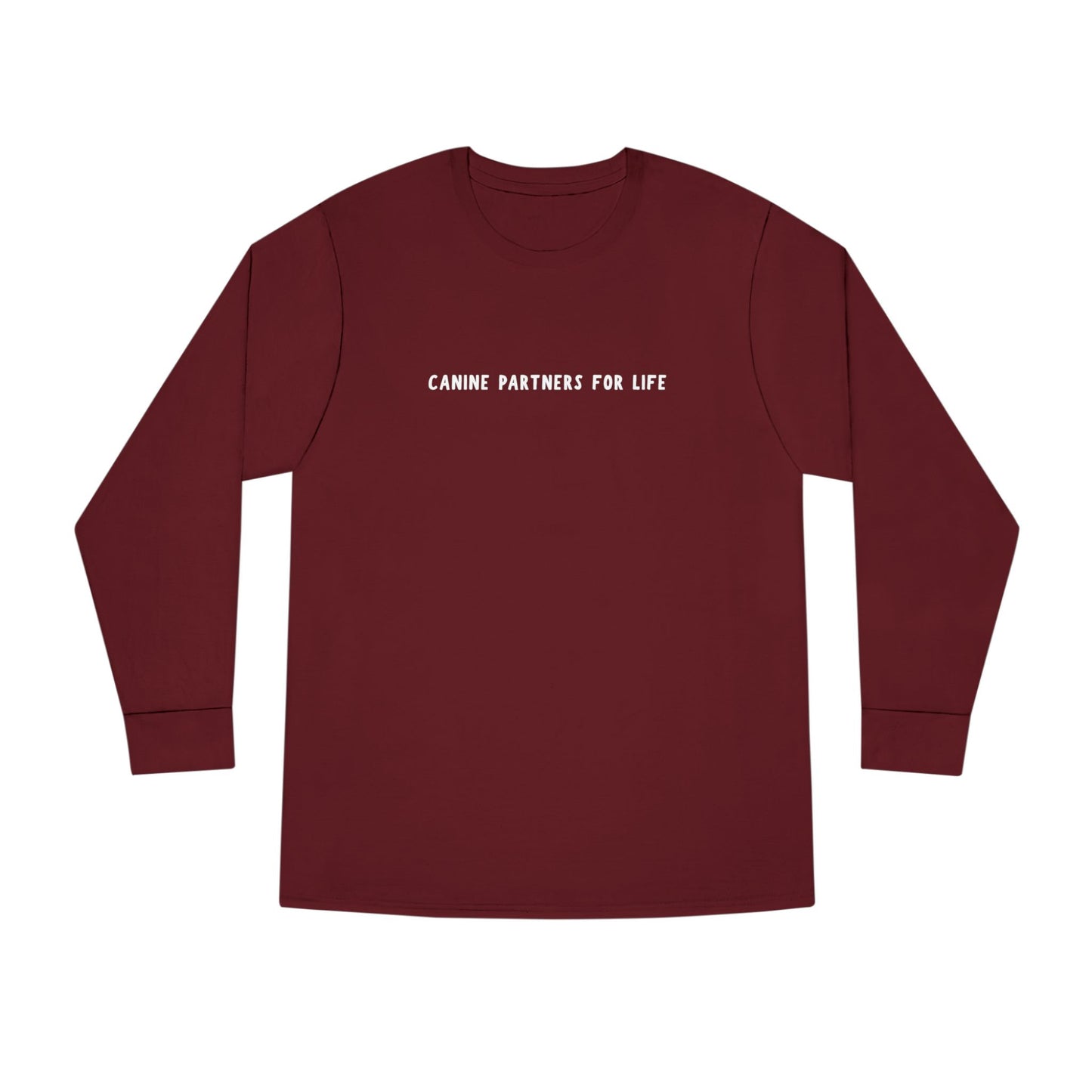 Where Puppies Become Partners Unisex Long-Sleeve T-Shirt