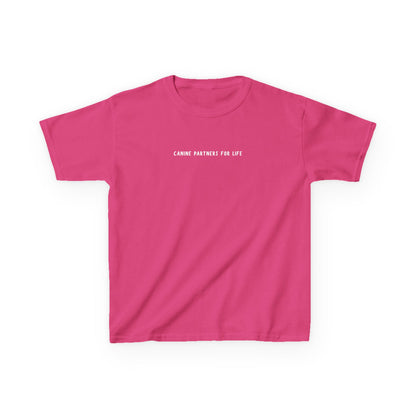 Where Puppies Become Partners Kids Gildan T-Shirt