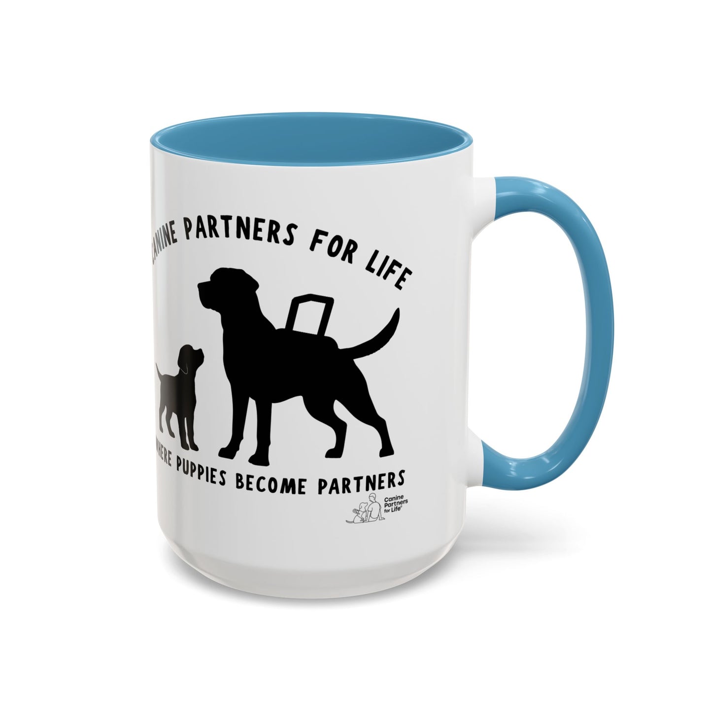 Where Puppies Become Partners Coffee Mug