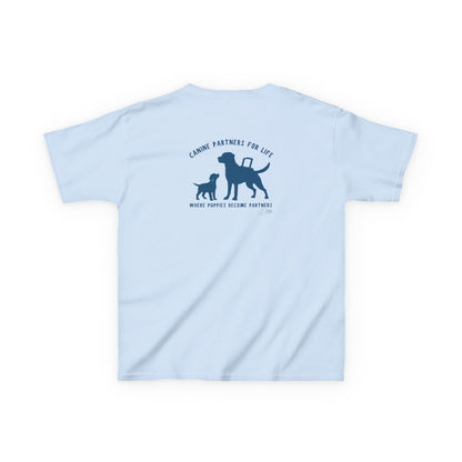 Where Puppies Become Partners Kids Gildan T-Shirt