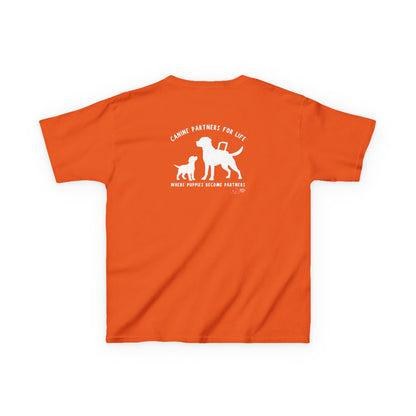 Where Puppies Become Partners Kids Gildan T-Shirt