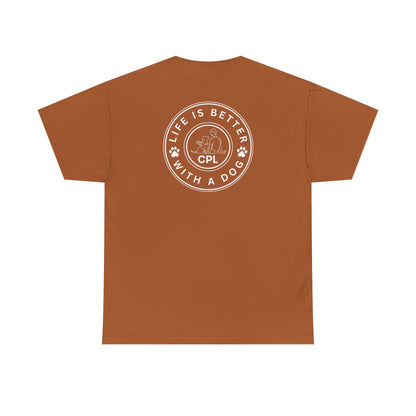 Life Is Better With a Dog Unisex Gildan Heavy Blend T-Shirt