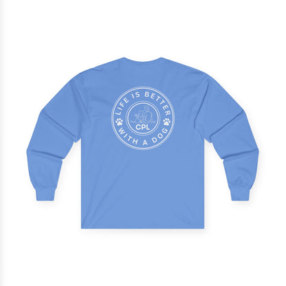 Life is Better with a Dog Unisex Gildan Long Sleeve