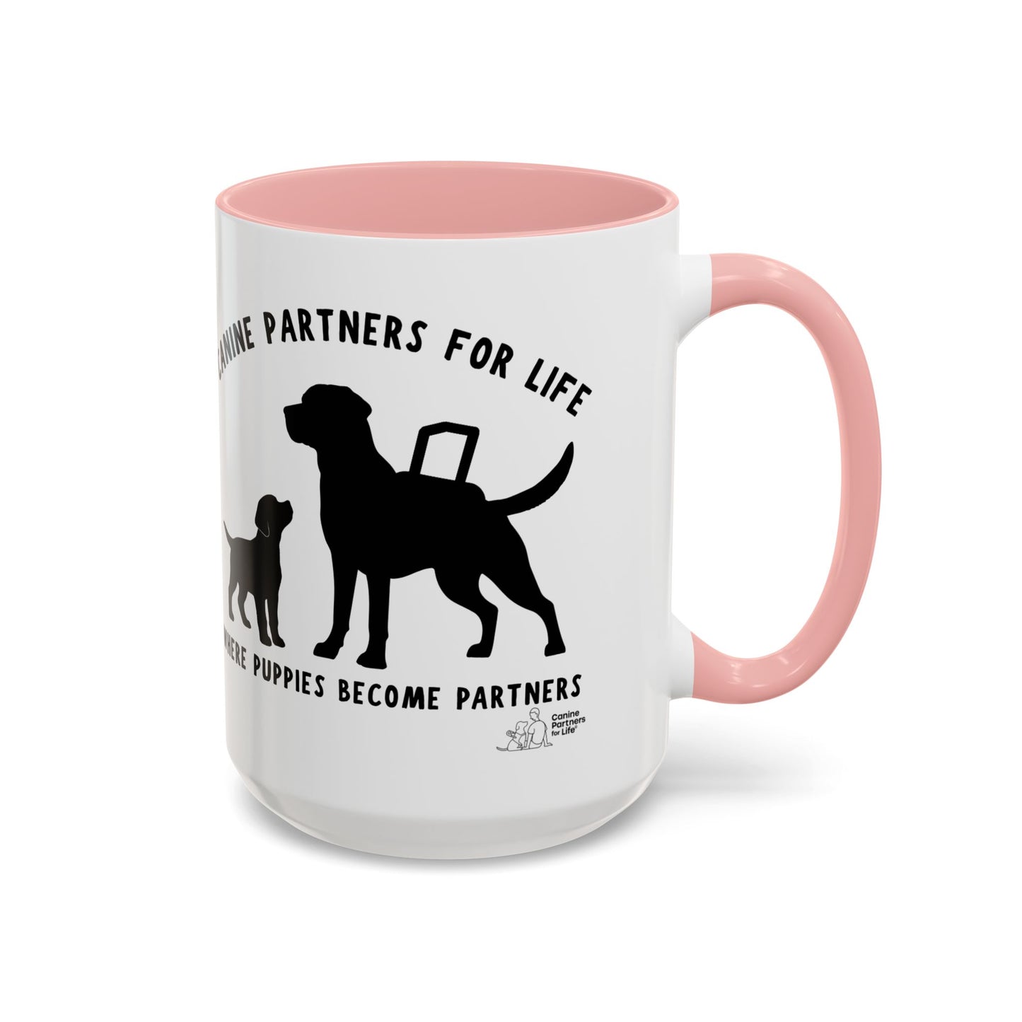 Where Puppies Become Partners Coffee Mug
