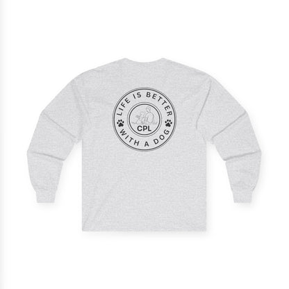 Life is Better with a Dog Unisex Gildan Long Sleeve