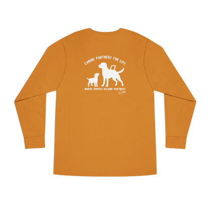 Where Puppies Become Partners Unisex Long-Sleeve T-Shirt