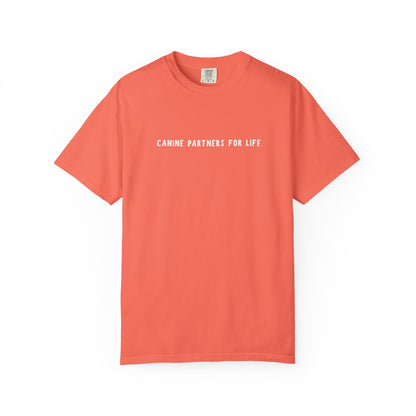 Where Puppies Become Partners Unisex T-Shirt