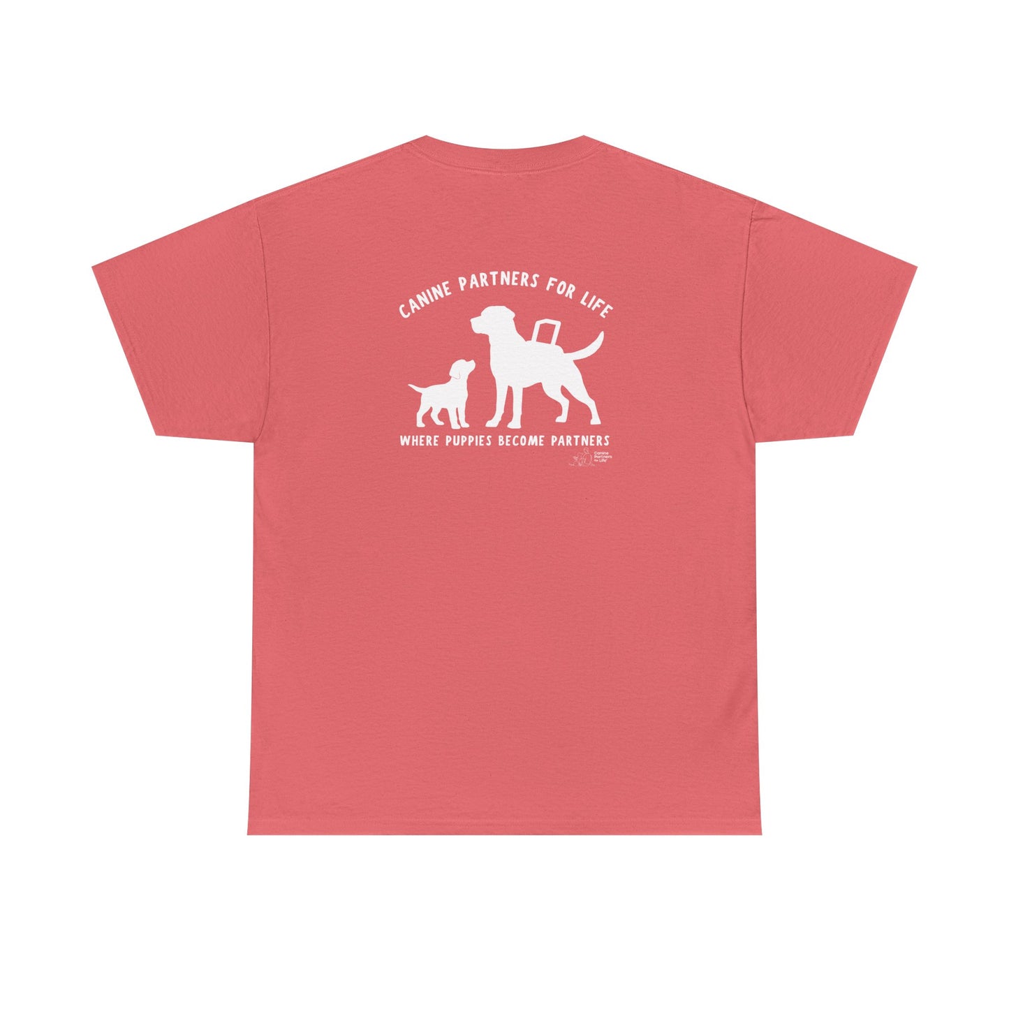 Where Puppies Become Partners Unisex Gildan Heavy Blend T-Shirt