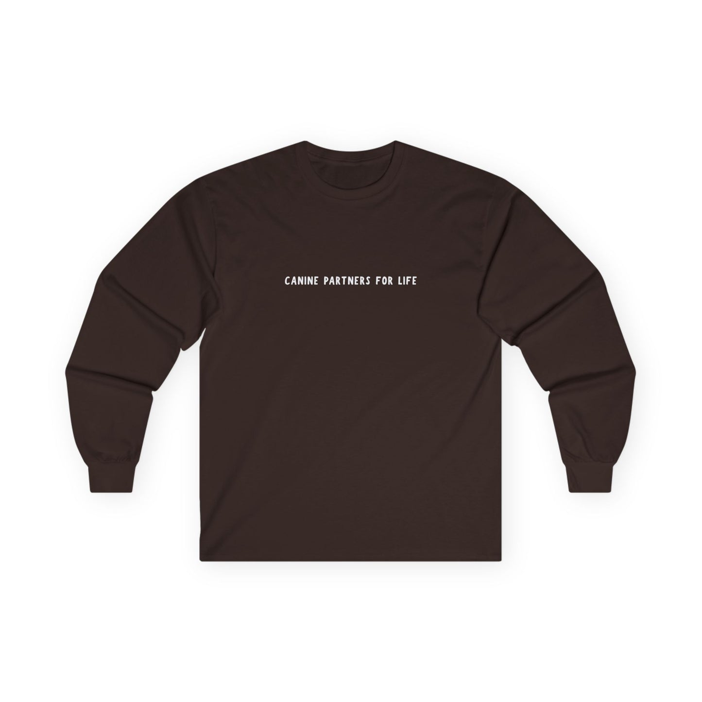 Where Puppies Become Partners Unisex Gildan Long Sleeve
