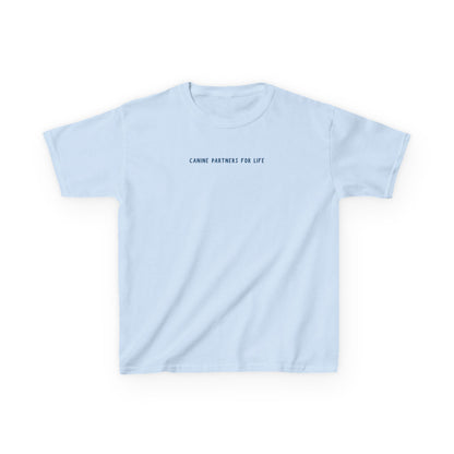 Where Puppies Become Partners Kids Gildan T-Shirt