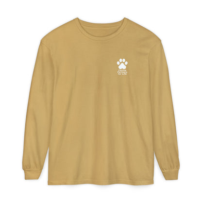 Life is Better with a Dog Unisex Comfort Colors Long Sleeve