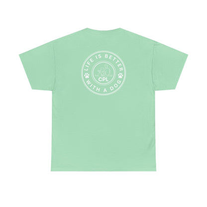 Life Is Better With a Dog Unisex Gildan Heavy Blend T-Shirt
