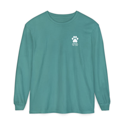 Life is Better with a Dog Unisex Comfort Colors Long Sleeve