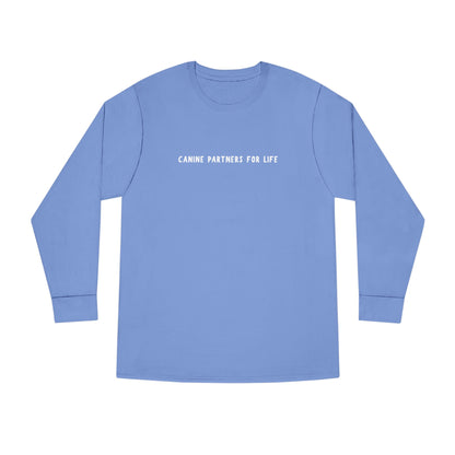 Where Puppies Become Partners Unisex Long-Sleeve T-Shirt