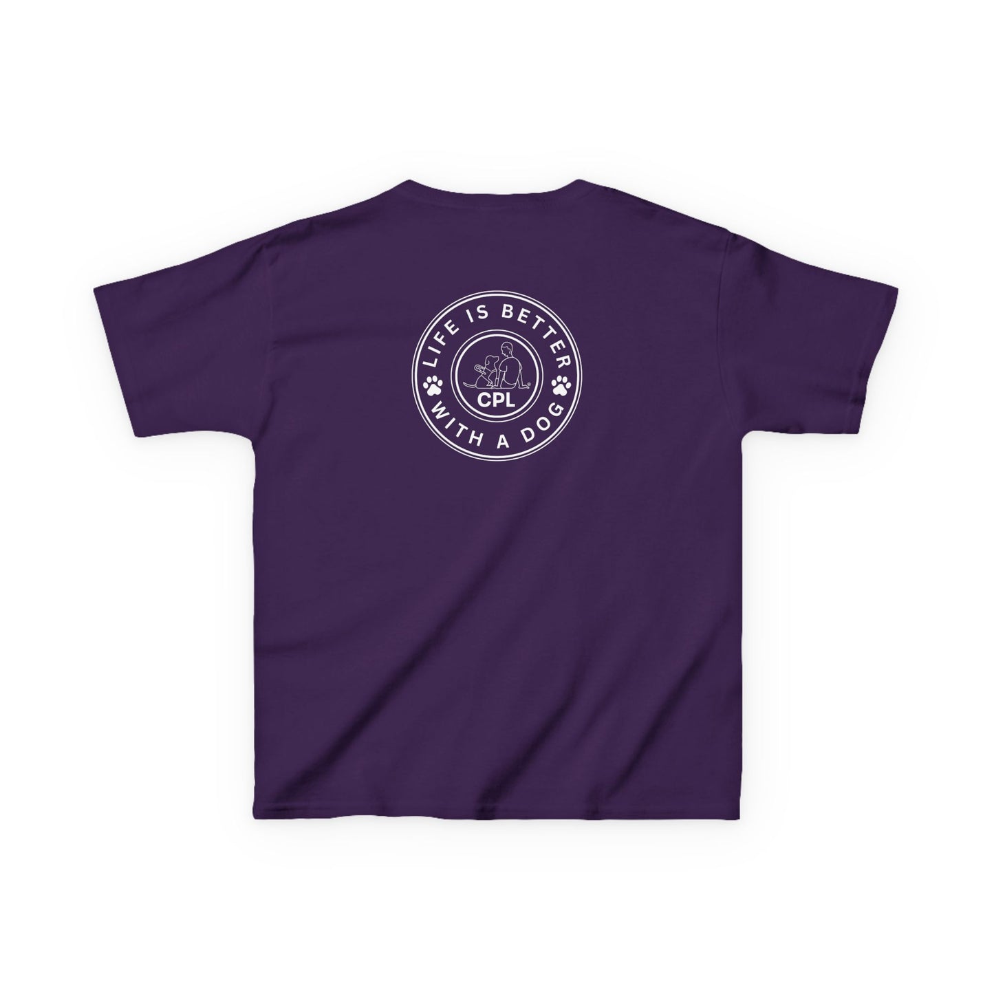 Life is Better with a Dog Kids Gildan T-Shirt