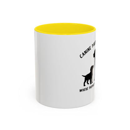 Where Puppies Become Partners Coffee Mug