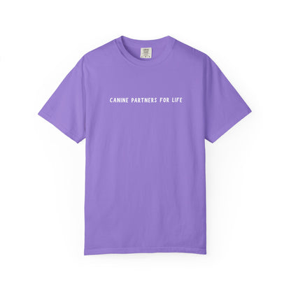 Where Puppies Become Partners Unisex T-Shirt