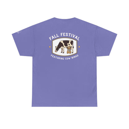 Fall Festival Cow Bingo T‑Shirt