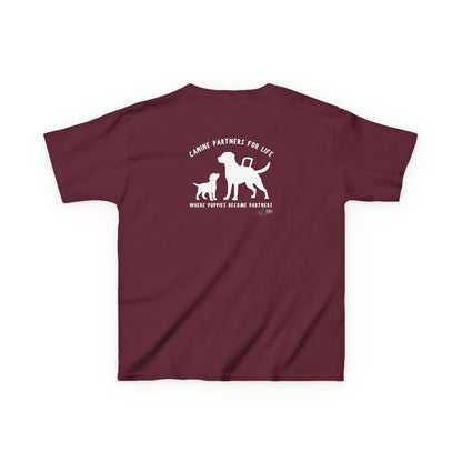 Where Puppies Become Partners Kids Gildan T-Shirt