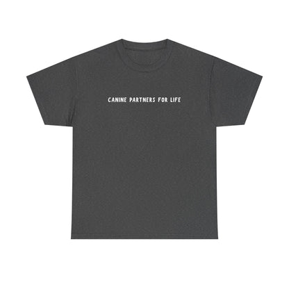 Where Puppies Become Partners Unisex Gildan Heavy Blend T-Shirt