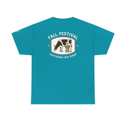 Fall Festival Cow Bingo T‑Shirt