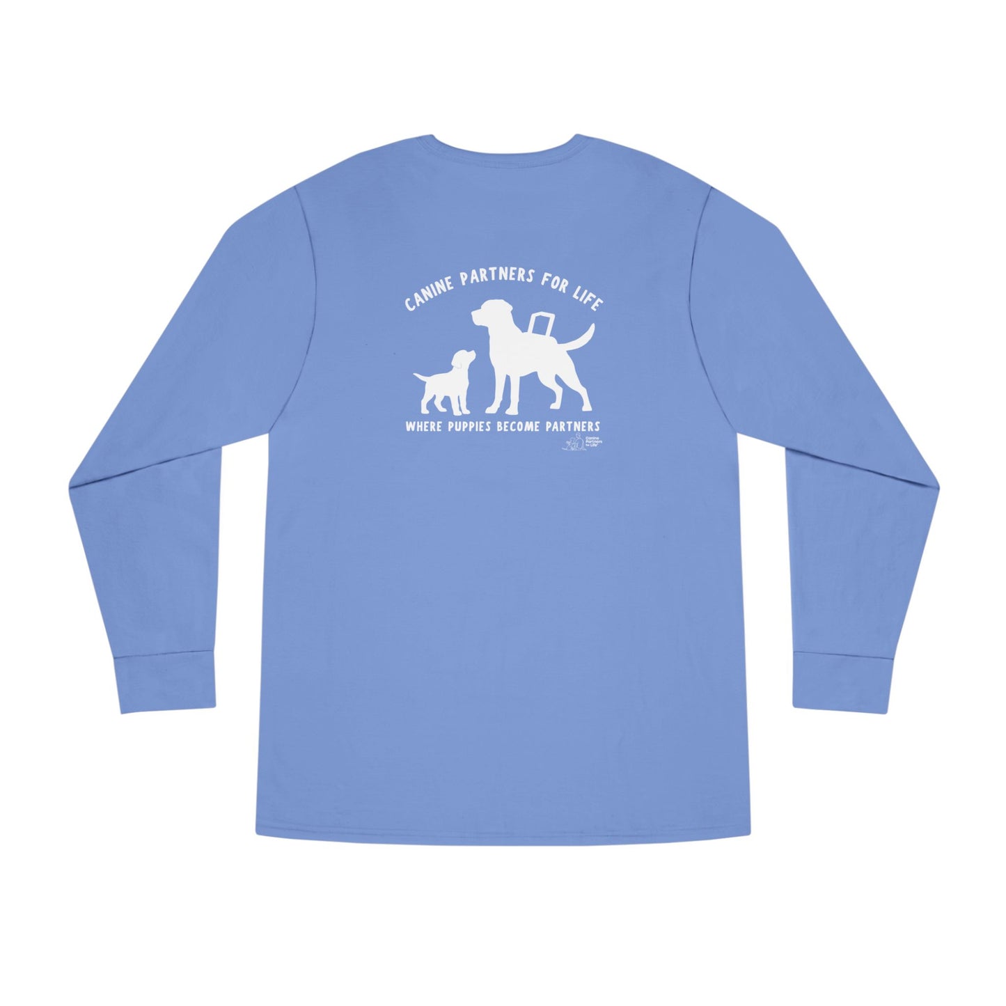 Where Puppies Become Partners Unisex Long-Sleeve T-Shirt