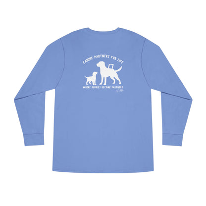 Where Puppies Become Partners Unisex Long-Sleeve T-Shirt