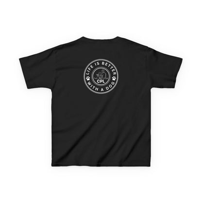 Life is Better with a Dog Kids Gildan T-Shirt