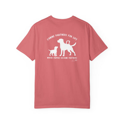 Where Puppies Become Partners Unisex T-Shirt