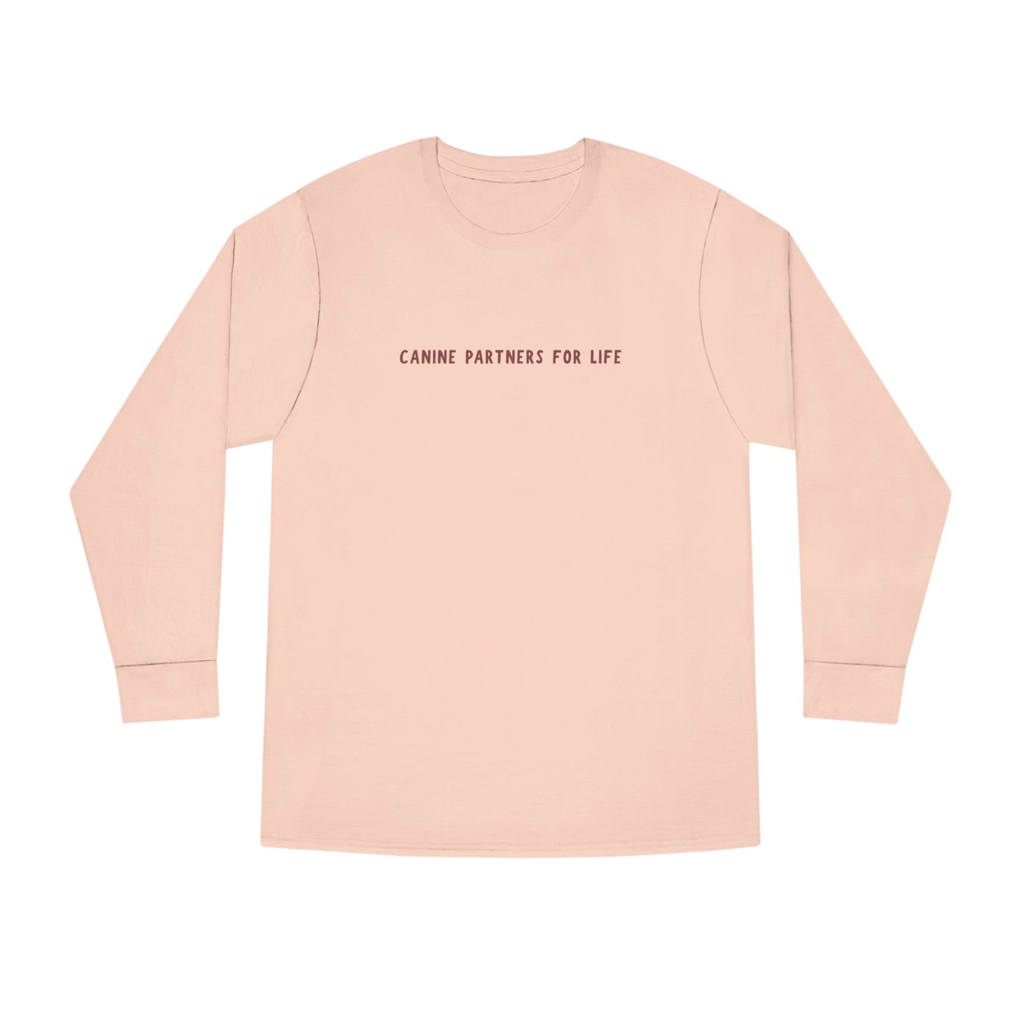 Where Puppies Become Partners Unisex Long-Sleeve T-Shirt