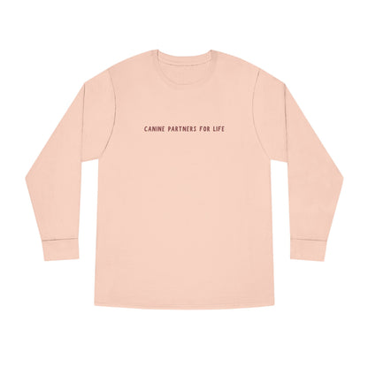 Where Puppies Become Partners Unisex Long-Sleeve T-Shirt