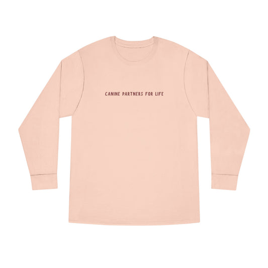 Where Puppies Become Partners Unisex Long-Sleeve T-Shirt