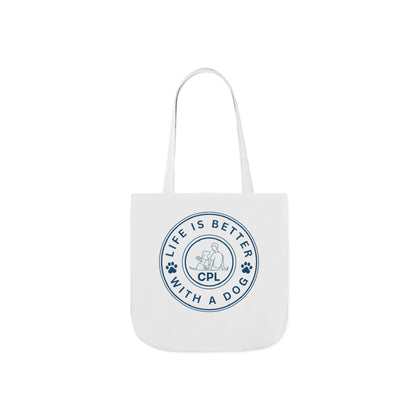 Life is Better with a Dog Tote Bag