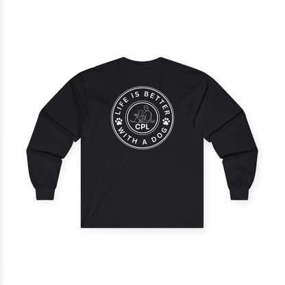 Life is Better with a Dog Unisex Gildan Long Sleeve