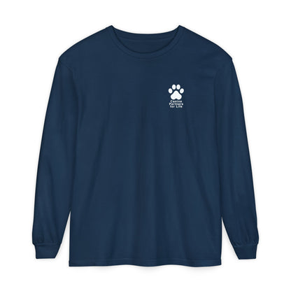 Life is Better with a Dog Unisex Comfort Colors Long Sleeve