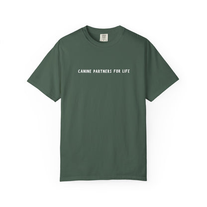 Where Puppies Become Partners Unisex T-Shirt