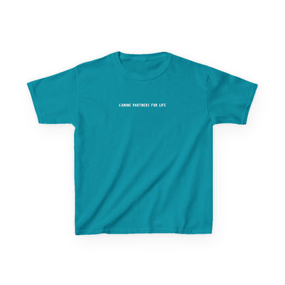 Where Puppies Become Partners Kids Gildan T-Shirt