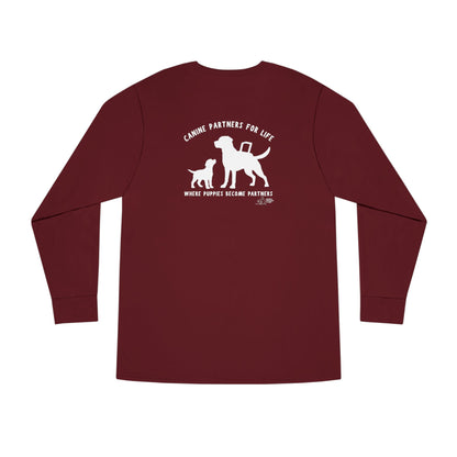 Where Puppies Become Partners Unisex Long-Sleeve T-Shirt