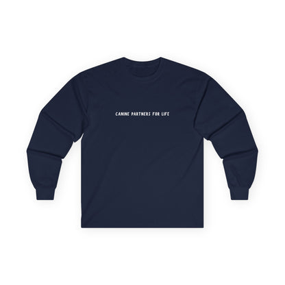 Where Puppies Become Partners Unisex Gildan Long Sleeve