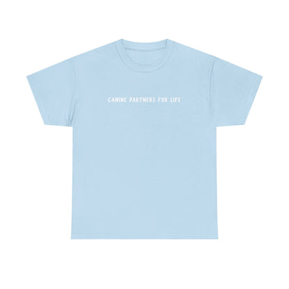 Where Puppies Become Partners Unisex Gildan Heavy Blend T-Shirt