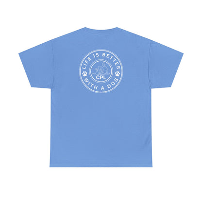 Life Is Better With a Dog Unisex Gildan Heavy Blend T-Shirt