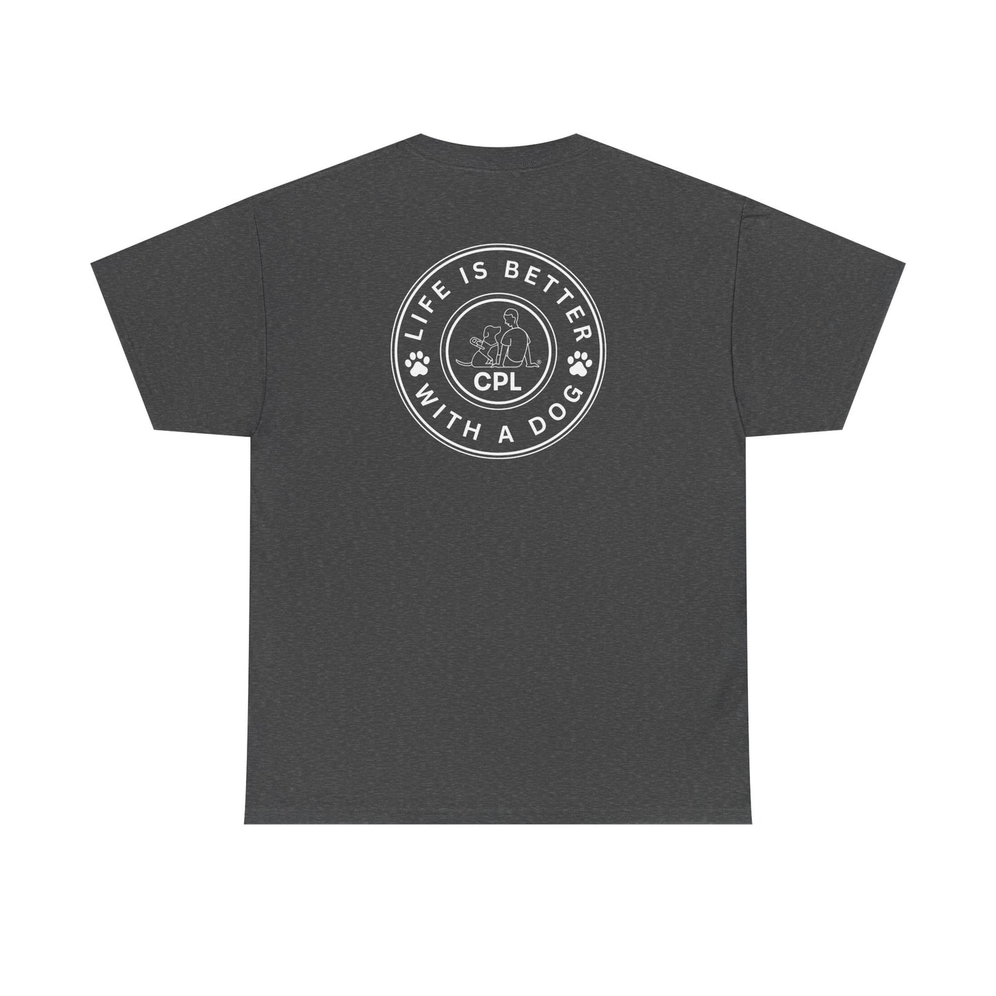 Life Is Better With a Dog Unisex Gildan Heavy Blend T-Shirt