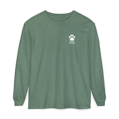 Life is Better with a Dog Unisex Comfort Colors Long Sleeve