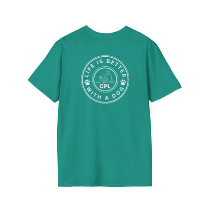 Life is Better with a Dog Unisex Gildan Soft T-Shirt