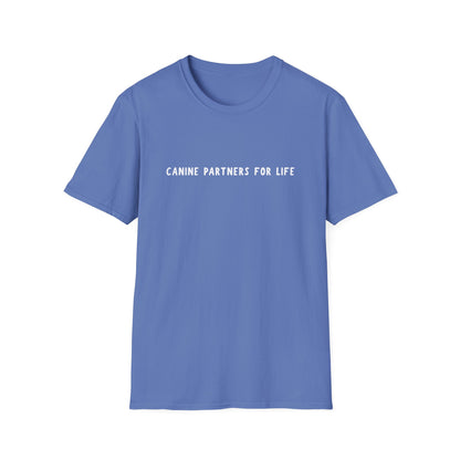 Where Puppies Become Partners Unisex Gildan Soft T-Shirt