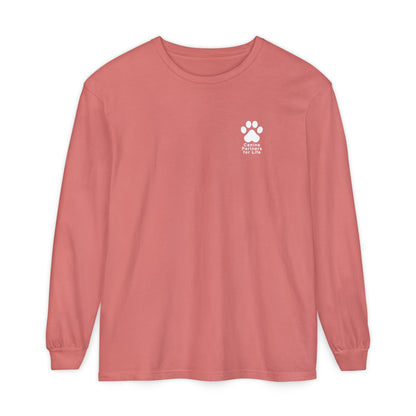 Life is Better with a Dog Unisex Comfort Colors Long Sleeve
