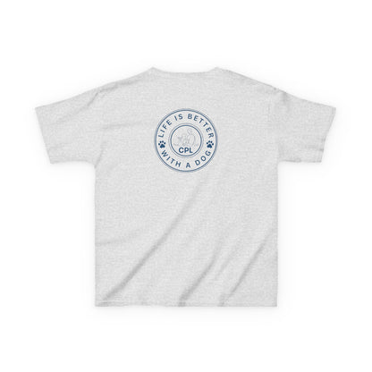 Life is Better with a Dog Kids Gildan T-Shirt
