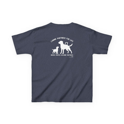 Where Puppies Become Partners Kids Gildan T-Shirt